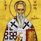 Saint James icon, Handmade Greek Orthodox icon of Apostle Iakovos, Apostle James Byzantine art wall hanging wood plaque, religious decor TheHolyArt