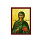 Saint Euphemia icon, Handmade Greek Orthodox Icon of St Efimia the Martyr, Byzantine art wall hanging plaque, religious decor TheHolyArt