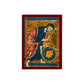 Jesus Christ icon Architect of the Universe, Handmade Greek Orthodox icon of our Lord, Byzantine art religious wall hanging on wood plaque