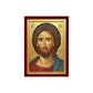 Jesus Christ icon Portrait, Handmade Greek Orthodox icon of our Lord, Byzantine art wall hanging on wood plaque, religious icon home decor